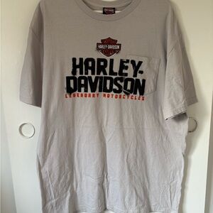 2010 Harley-Davidson Light Gray Short Sleeve Tee